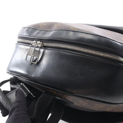 ジョッシュ モノグラムマカサー バックパック リュックサック PVC レザー ブラウン ブラック ルイヴィトン バッグ LOUIS VUITTON