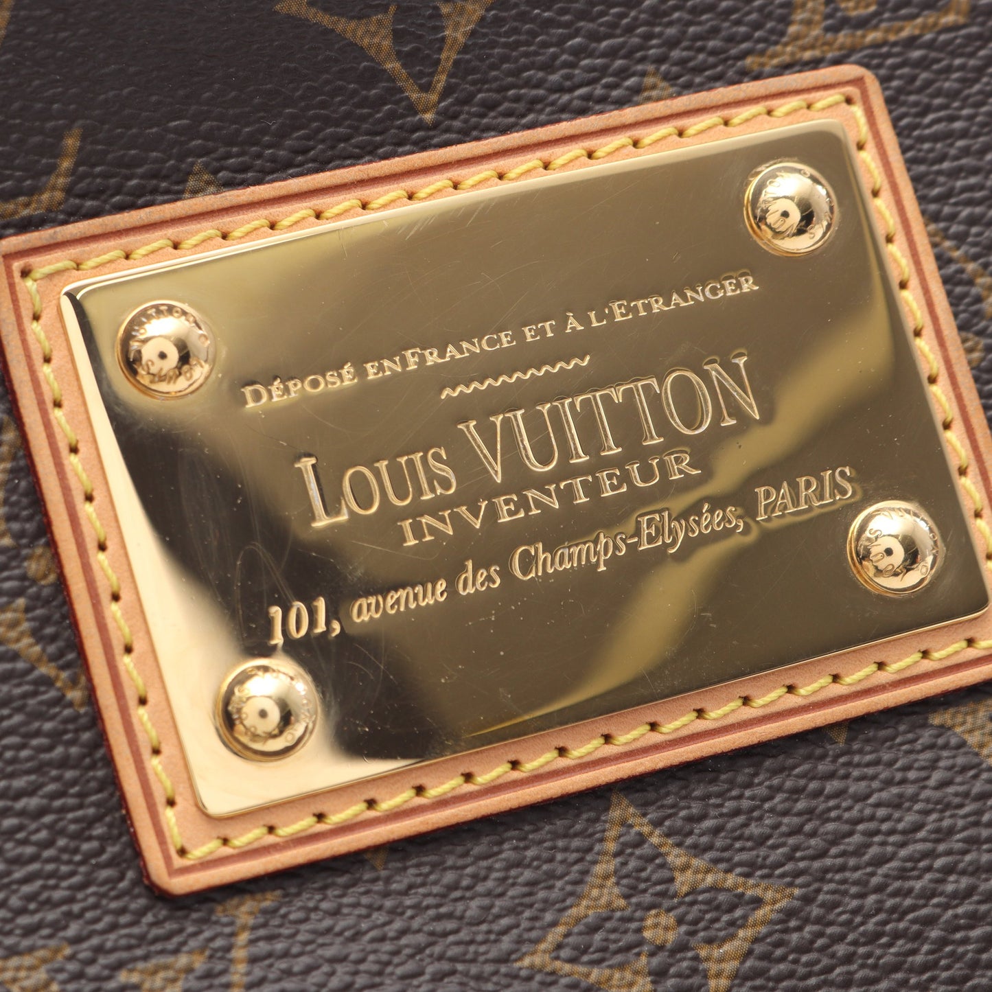 ガリエラPM モノグラム ワンショルダーバッグ PVC レザー ブラウン ルイヴィトン バッグ LOUIS VUITTON