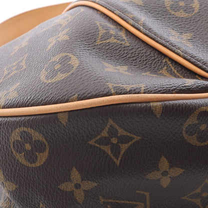 ガリエラPM モノグラム ワンショルダーバッグ PVC レザー ブラウン ルイヴィトン バッグ LOUIS VUITTON