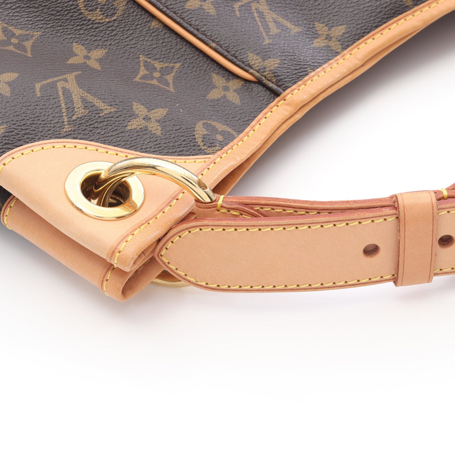 ガリエラPM モノグラム ワンショルダーバッグ PVC レザー ブラウン ルイヴィトン バッグ LOUIS VUITTON