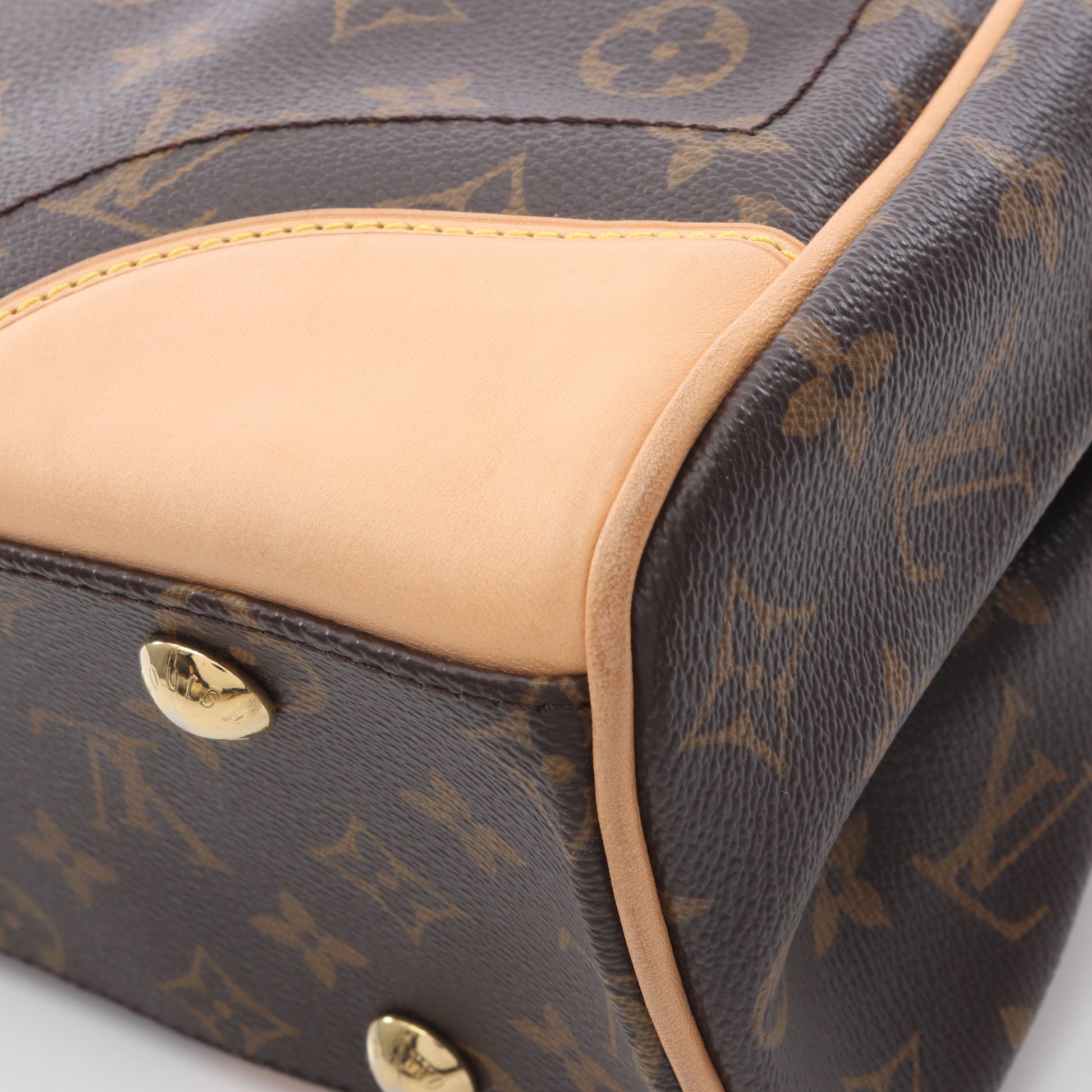 ビバリーMM モノグラム ショルダーバッグ PVC レザー ブラウン ルイヴィトン バッグ LOUIS VUITTON