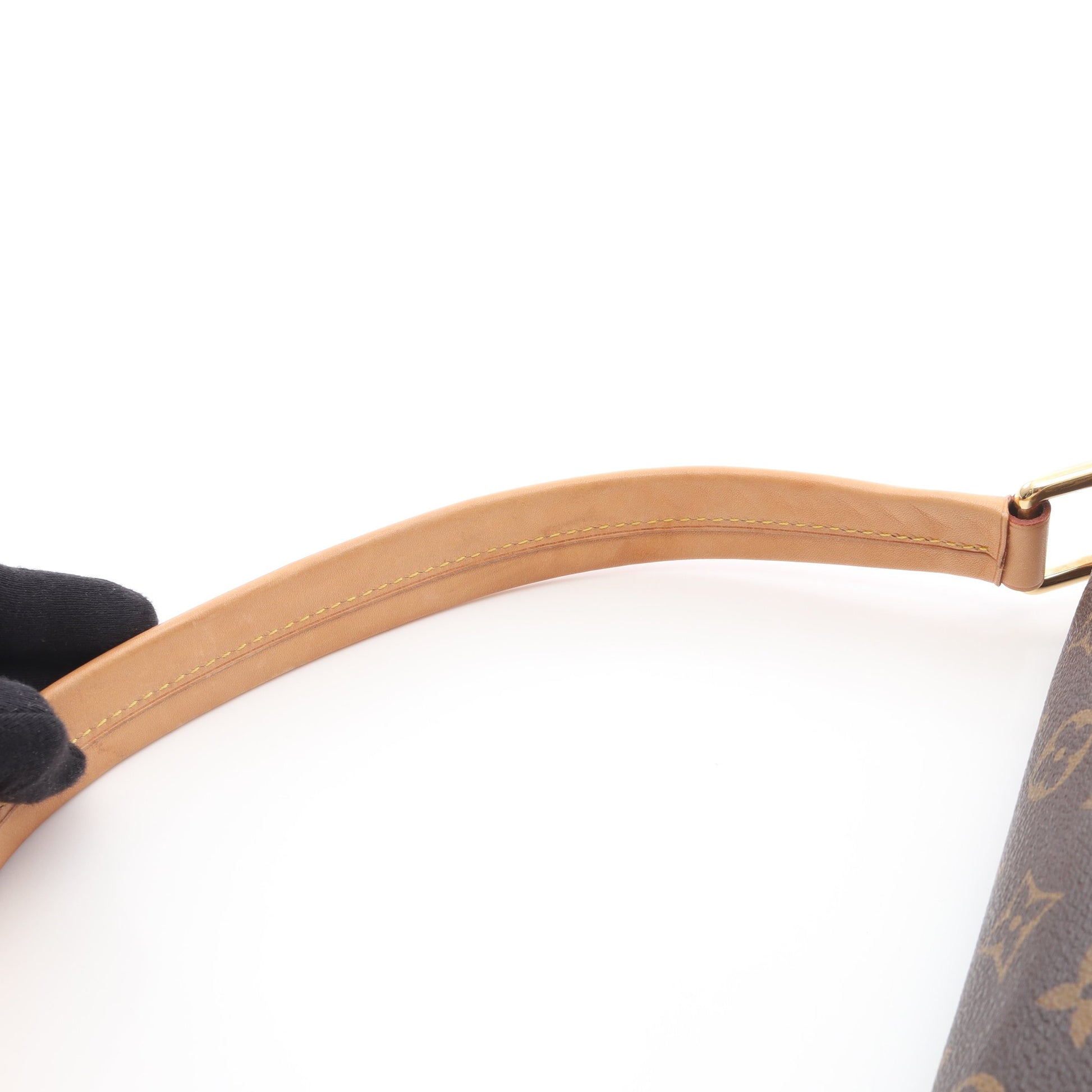 ビバリーMM モノグラム ショルダーバッグ PVC レザー ブラウン ルイヴィトン バッグ LOUIS VUITTON