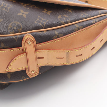 トゥラムGM モノグラム ショルダーバッグ PVC レザー ブラウン ルイヴィトン バッグ LOUIS VUITTON