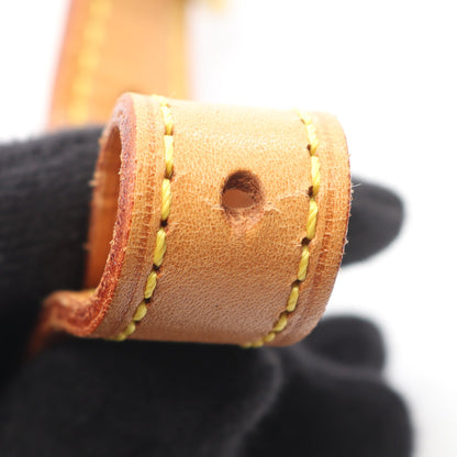 ミュゼットサルサ ショートストラップ モノグラム ショルダーバッグ PVC レザー ブラウン ルイヴィトン バッグ LOUIS VUITTON
