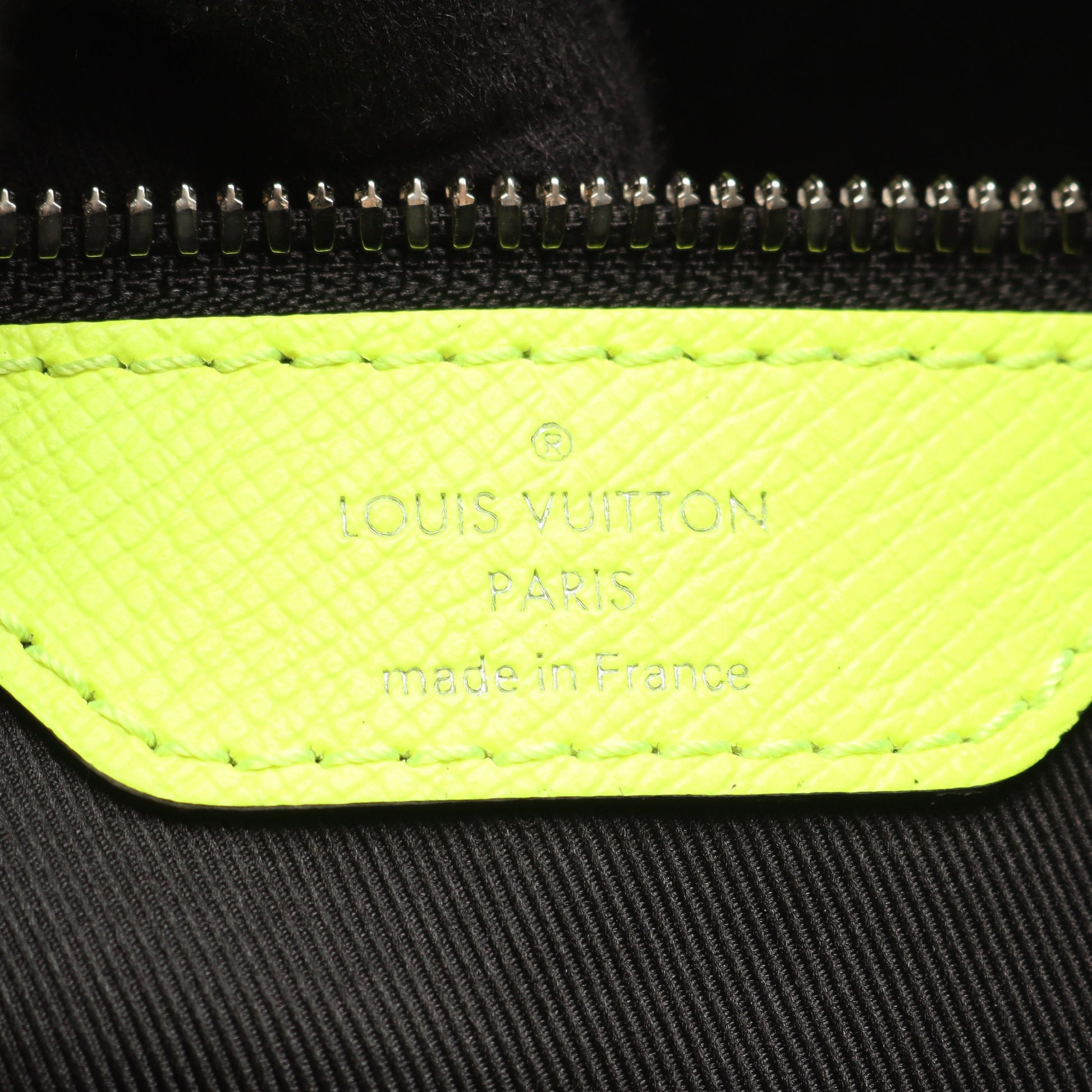 キーポル バンドリエール 50 タイガラマ ボストンバッグ レザー PVC イエローグリーン 2WAY ルイヴィトン バッグ LOUIS VUITTON
