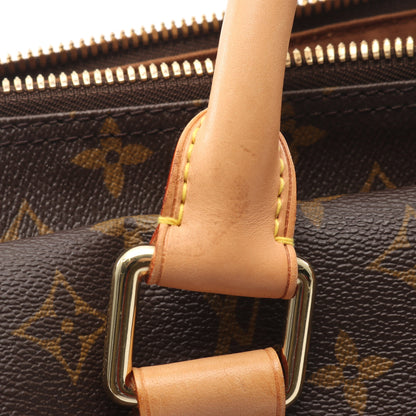 キャリーオール モノグラム ボストンバッグ PVC レザー ブラウン ルイヴィトン バッグ LOUIS VUITTON
