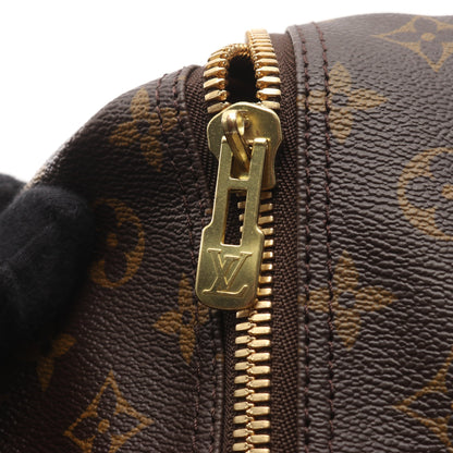 キャリーオール モノグラム ボストンバッグ PVC レザー ブラウン ルイヴィトン バッグ LOUIS VUITTON