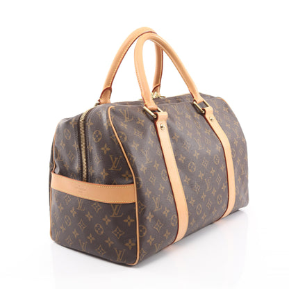 キャリーオール モノグラム ボストンバッグ PVC レザー ブラウン ルイヴィトン バッグ LOUIS VUITTON