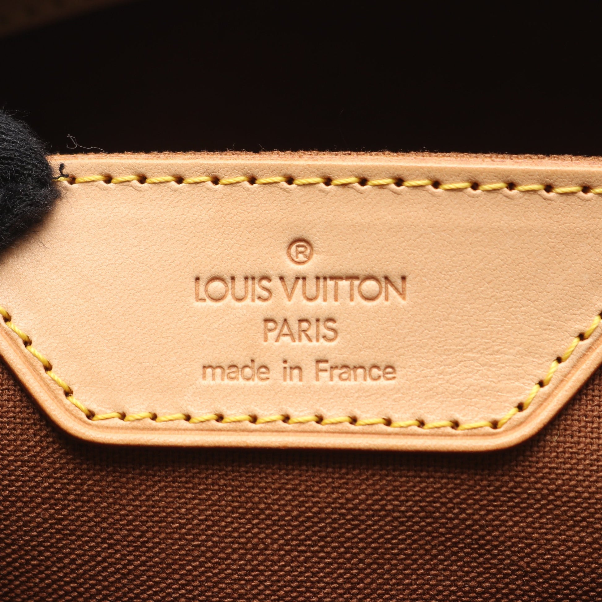 キャリーオール モノグラム ボストンバッグ PVC レザー ブラウン ルイヴィトン バッグ LOUIS VUITTON