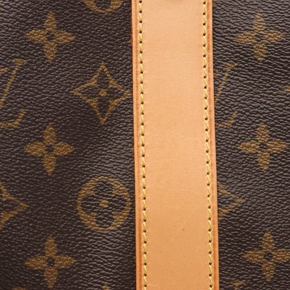 キャリーオール モノグラム ボストンバッグ PVC レザー ブラウン ルイヴィトン バッグ LOUIS VUITTON