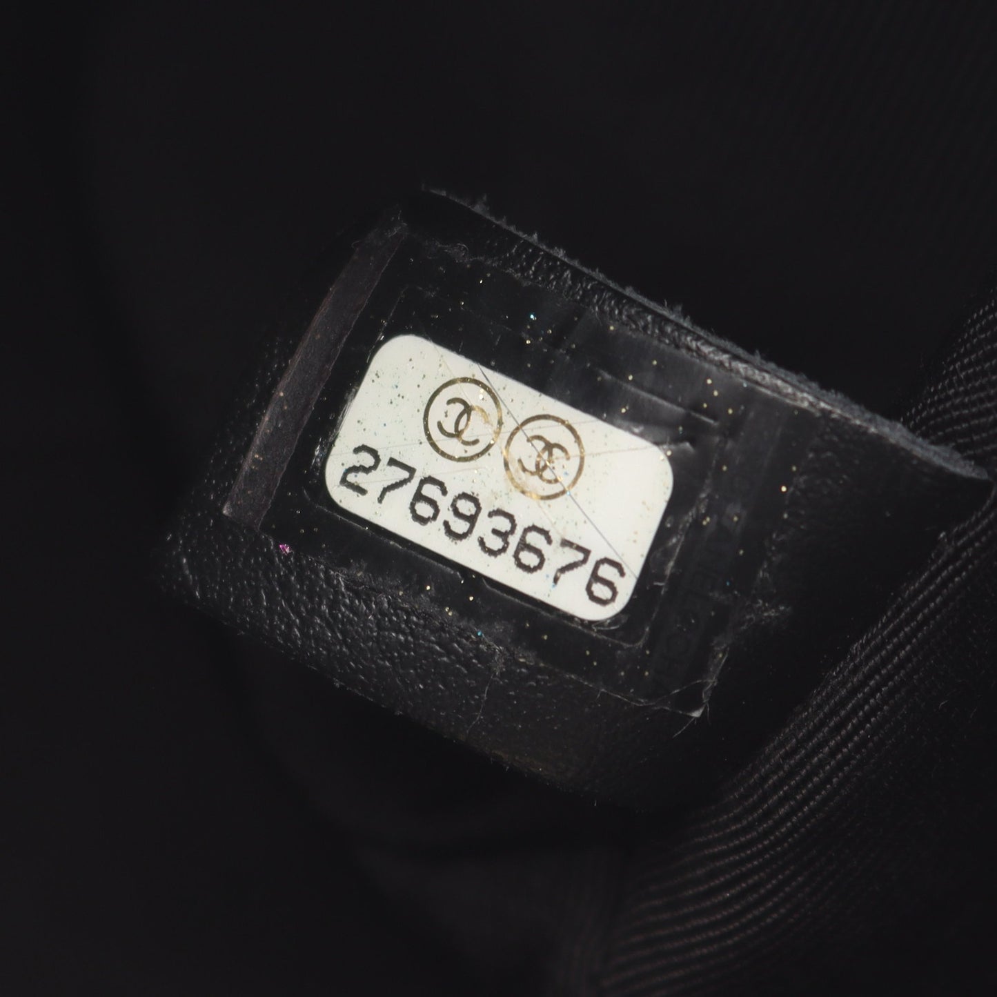 ミニマトラッセ チェーンショルダーバッグ レザー ブラック ゴールド金具 シャネル バッグ CHANEL