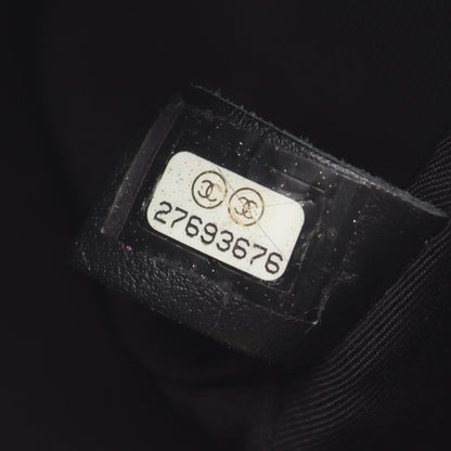 ミニマトラッセ チェーンショルダーバッグ レザー ブラック ゴールド金具 シャネル バッグ CHANEL