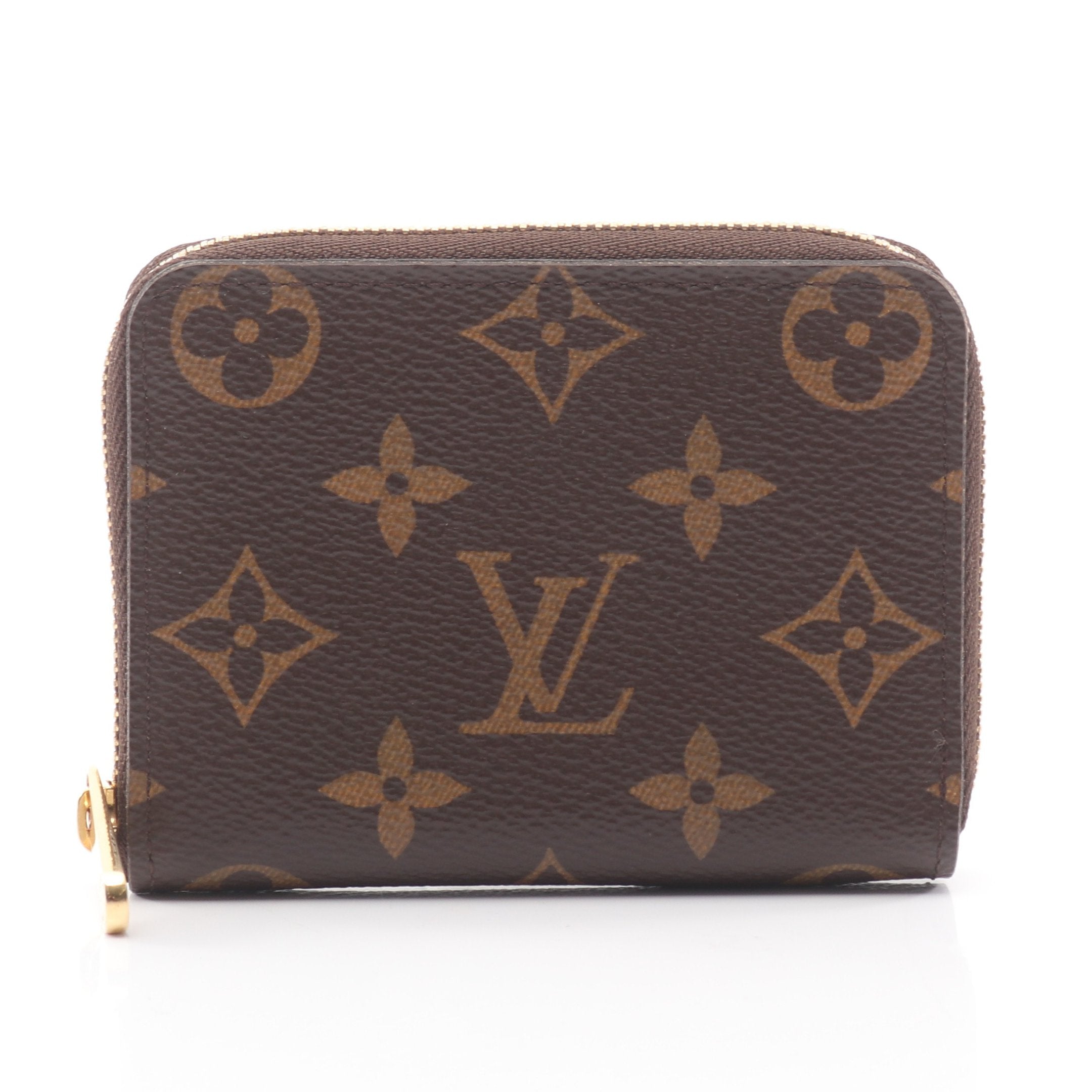 Louis Vuitton ジッピーパース モノグラム ケース ジッピー コインパース モノグラム コインケース PVC ブラウン ルイ
