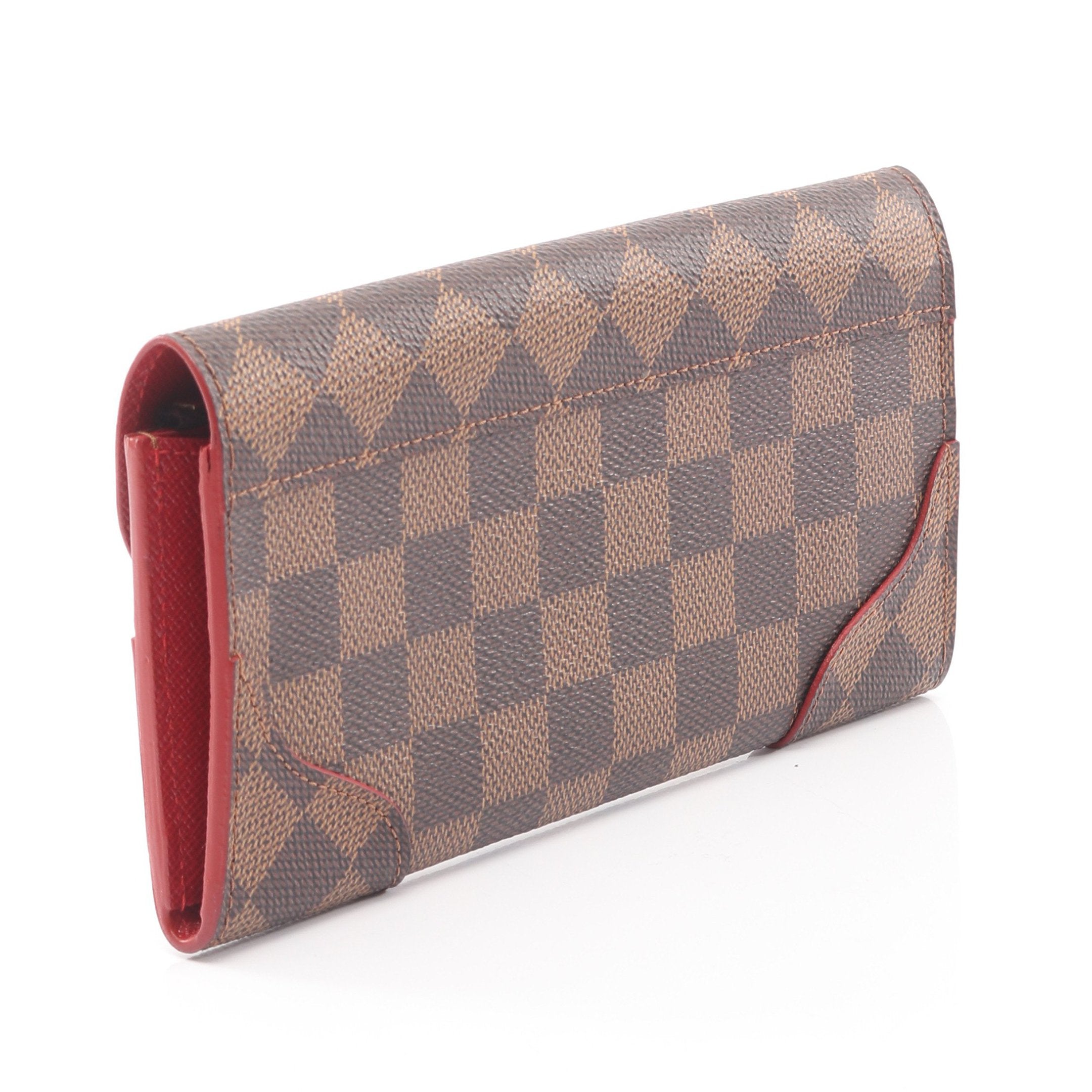 ルイヴィトン ダミエ エベヌ ポルトフォイユ カイサ ローズバレリーヌ ポルトフォイユ カイサ ダミエエベヌ スリーズ 二つ折り長財布 PVC