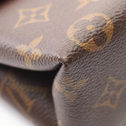 ロッキーBB モノグラム コクリコ ハンドバッグ PVC レザー ブラウン レッド 2WAY ルイヴィトン バッグ LOUIS VUITTON