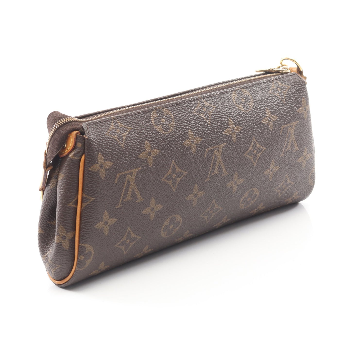 エヴァ モノグラム チェーンショルダーバッグ PVC レザー ブラウン ルイヴィトン バッグ LOUIS VUITTON