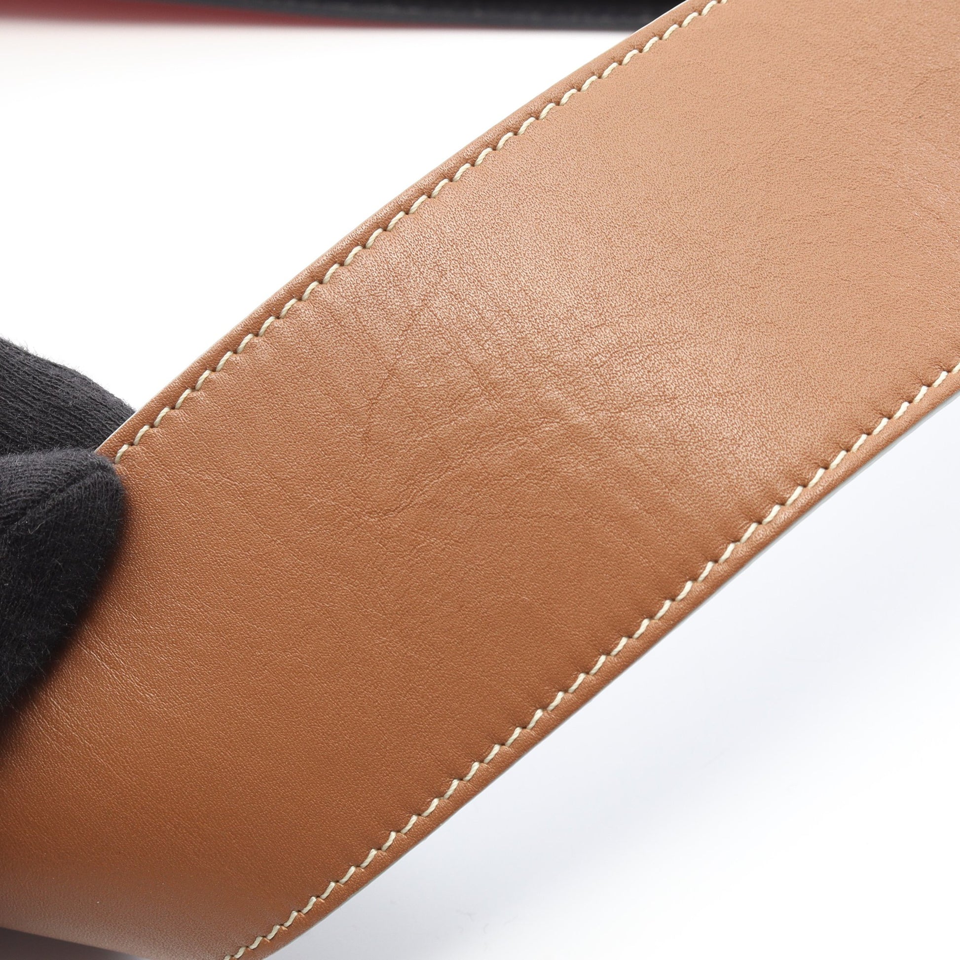 ツイステッド カバ スモール ワンショルダーバッグ レザー アイボリー オレンジレッド ライトブルー セリーヌ バッグ CELINE