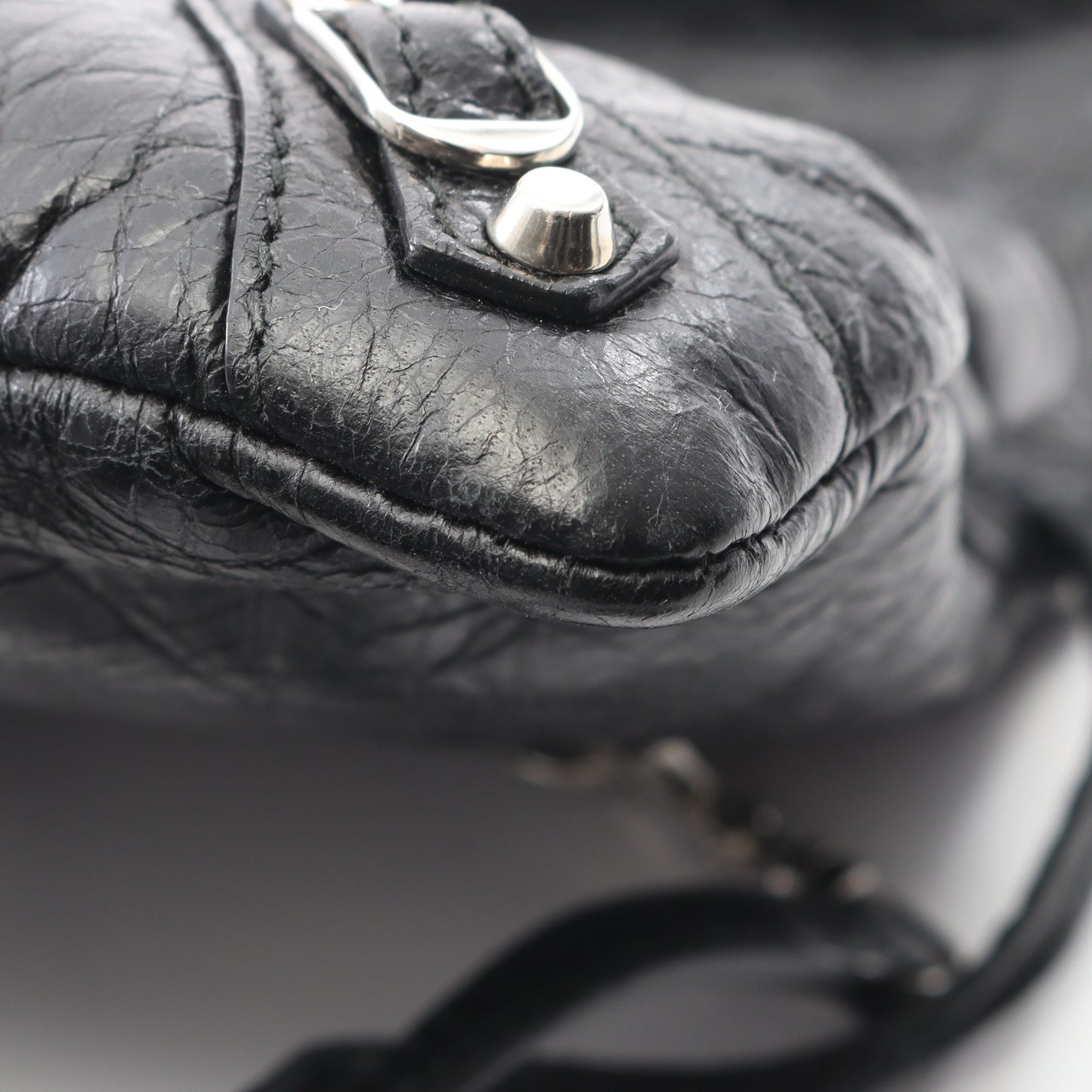 クラシック エンベロープ ショルダーバッグ レザー ブラック バレンシアガ バッグ BALENCIAGA