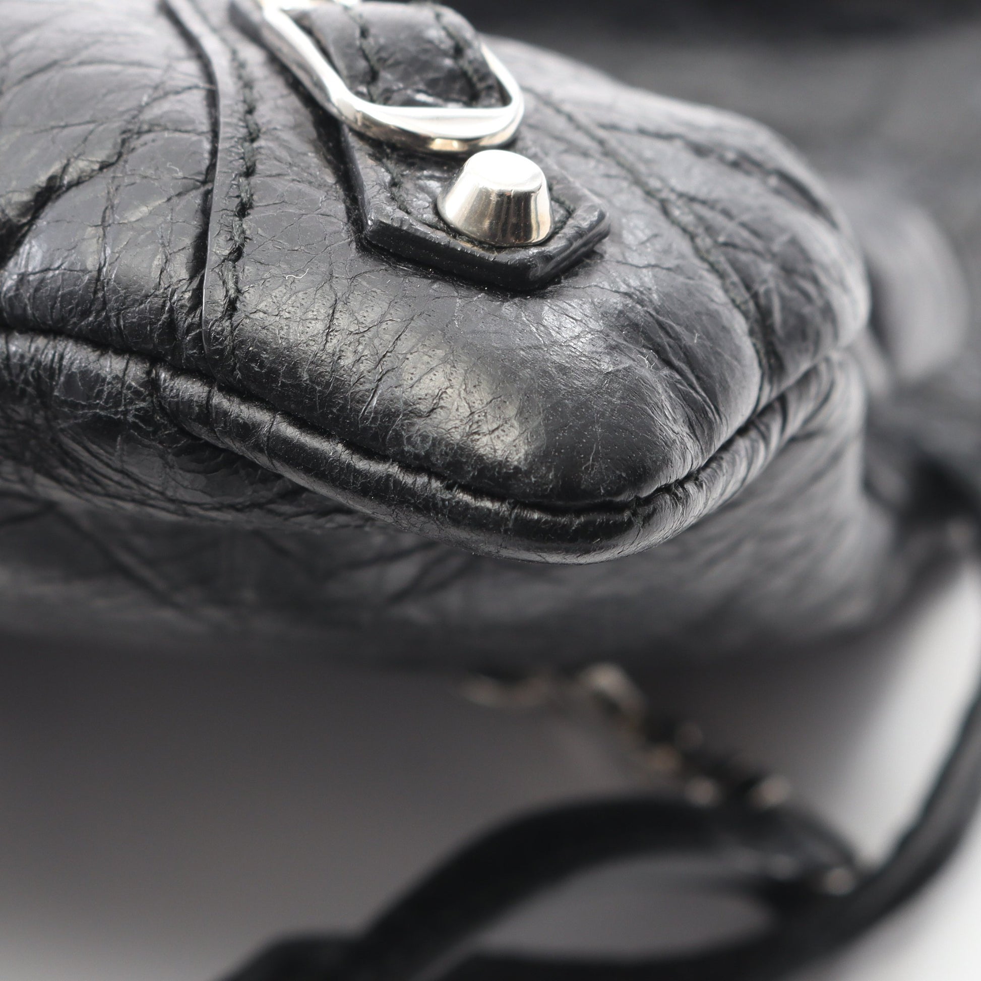 クラシック エンベロープ ショルダーバッグ レザー ブラック バレンシアガ バッグ BALENCIAGA