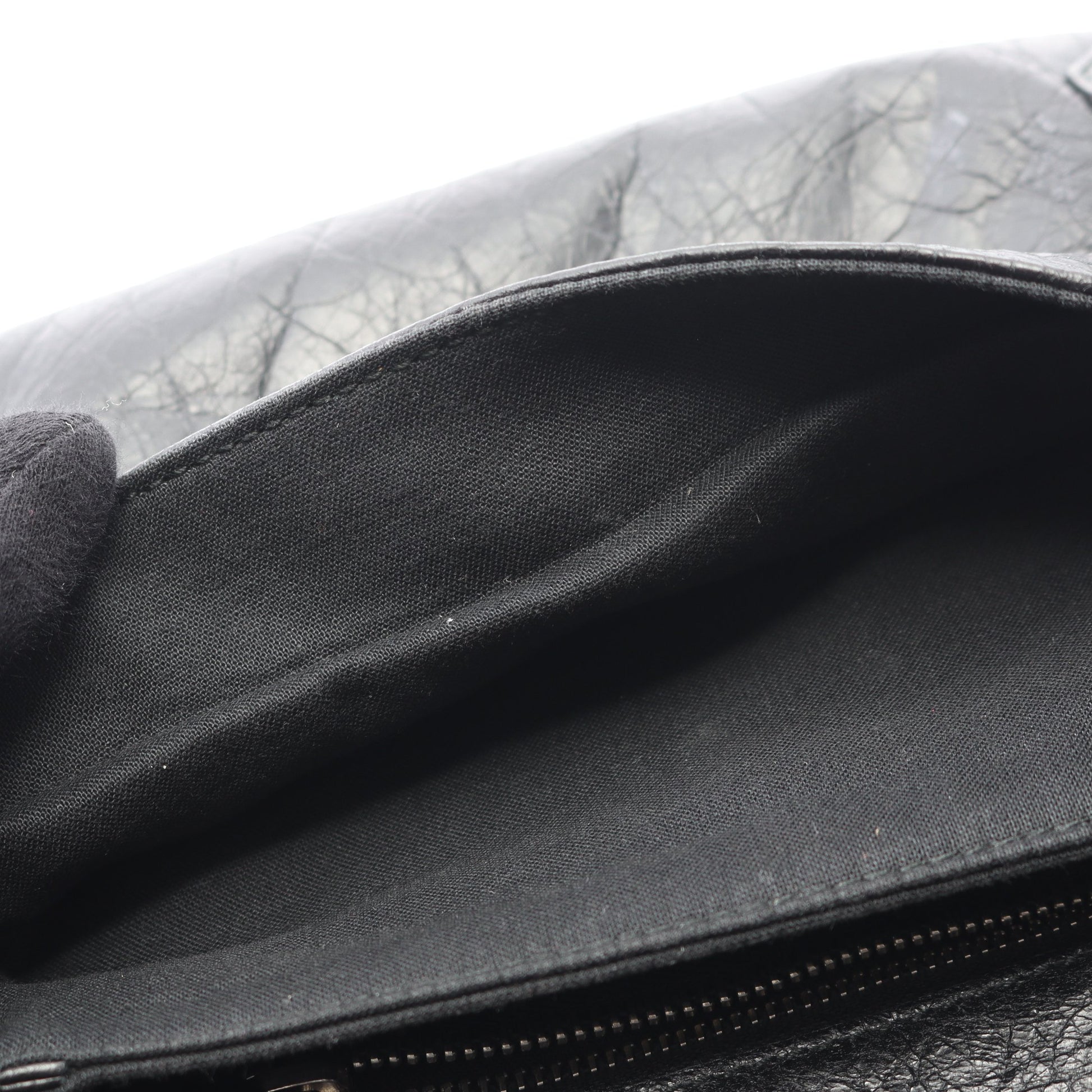 クラシック エンベロープ ショルダーバッグ レザー ブラック バレンシアガ バッグ BALENCIAGA