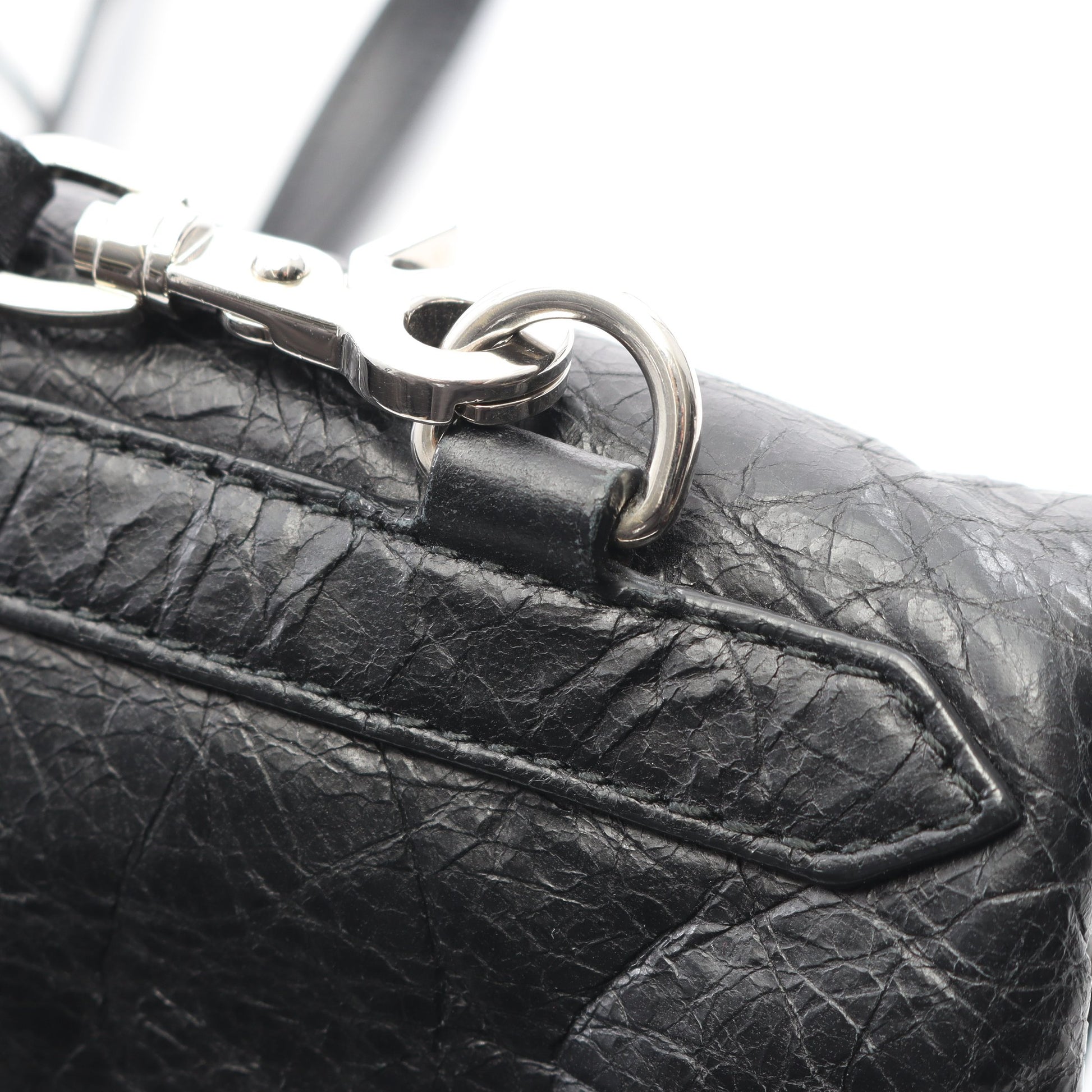 クラシック エンベロープ ショルダーバッグ レザー ブラック バレンシアガ バッグ BALENCIAGA