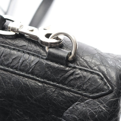 クラシック エンベロープ ショルダーバッグ レザー ブラック バレンシアガ バッグ BALENCIAGA