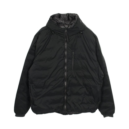 LODGE HOODY BLACK LABEL ロッジ フーディ ダウンジャケット ナイロン ブラック フード付き カナダグース アウター CANADA GOOSE