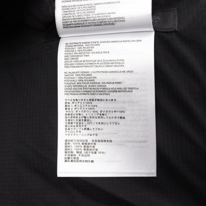 LODGE HOODY BLACK LABEL ロッジ フーディ ダウンジャケット ナイロン ブラック フード付き カナダグース アウター CANADA GOOSE