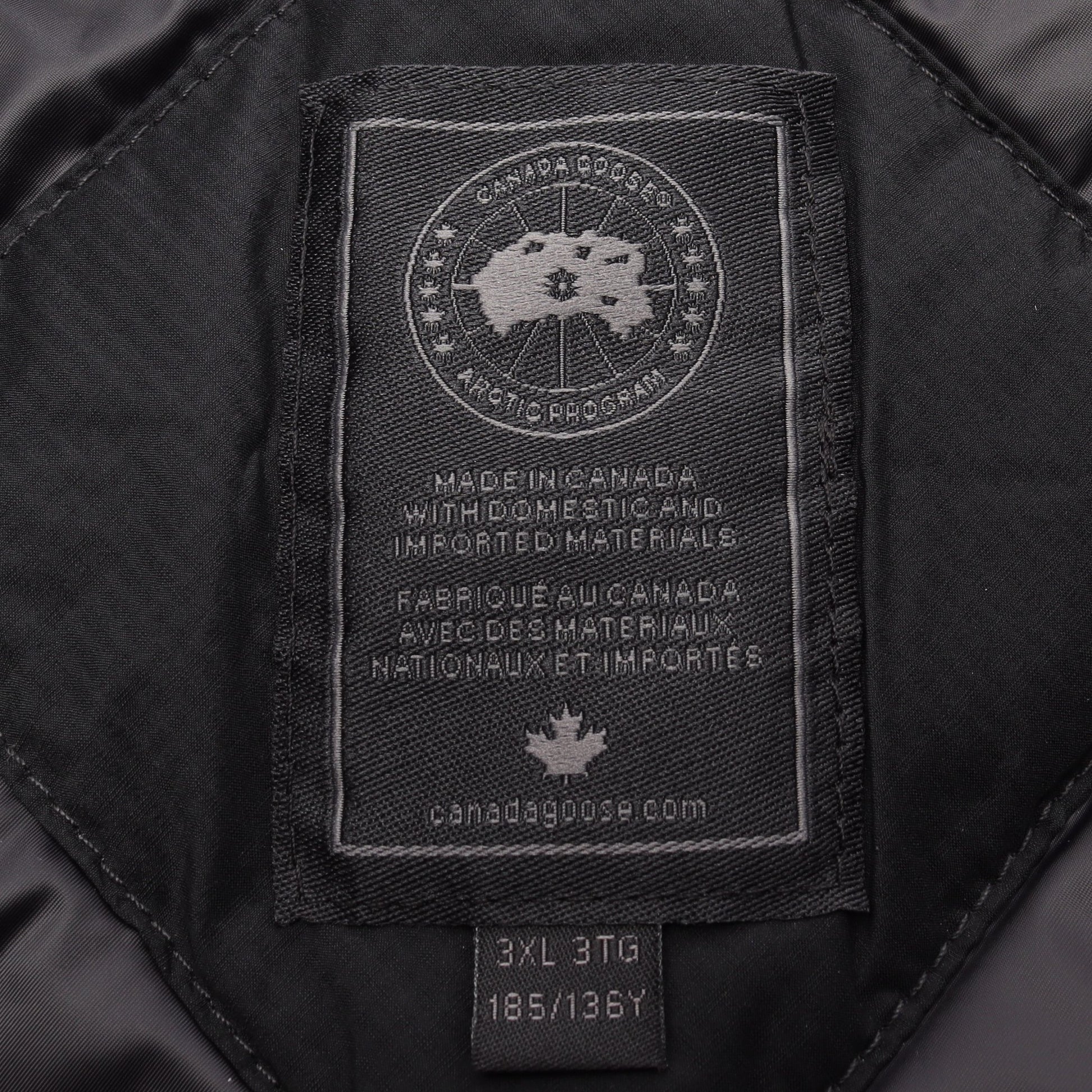 LODGE HOODY BLACK LABEL ロッジ フーディ ダウンジャケット ナイロン ブラック フード付き カナダグース アウター CANADA GOOSE