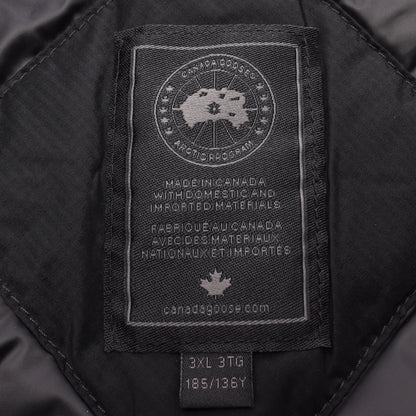 LODGE HOODY BLACK LABEL ロッジ フーディ ダウンジャケット ナイロン ブラック フード付き カナダグース アウター CANADA GOOSE
