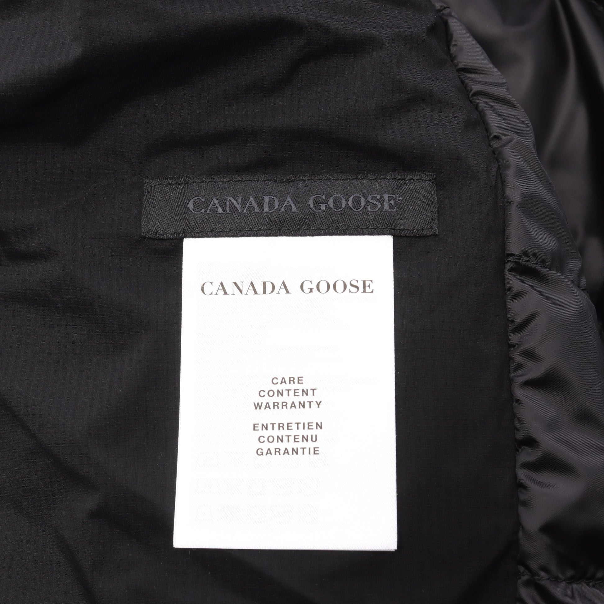 LODGE HOODY BLACK LABEL ロッジ フーディ ダウンジャケット ナイロン ブラック フード付き カナダグース アウター CANADA GOOSE