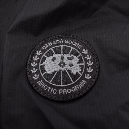 LODGE HOODY BLACK LABEL ロッジ フーディ ダウンジャケット ナイロン ブラック フード付き カナダグース アウター CANADA GOOSE