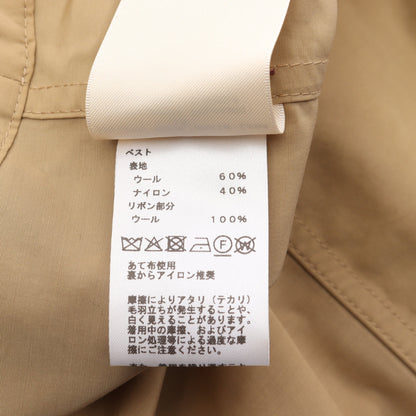 セリエボタン ジャケット コート ナイロン ベージュ 3WAY エルメス アウター HERMES