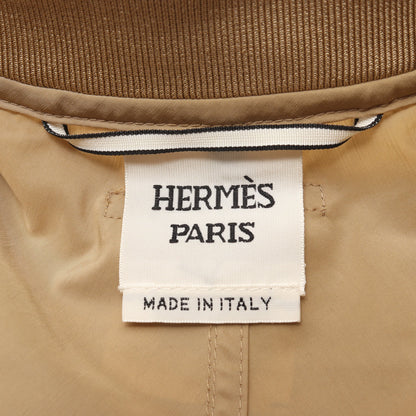 セリエボタン ジャケット コート ナイロン ベージュ 3WAY エルメス アウター HERMES