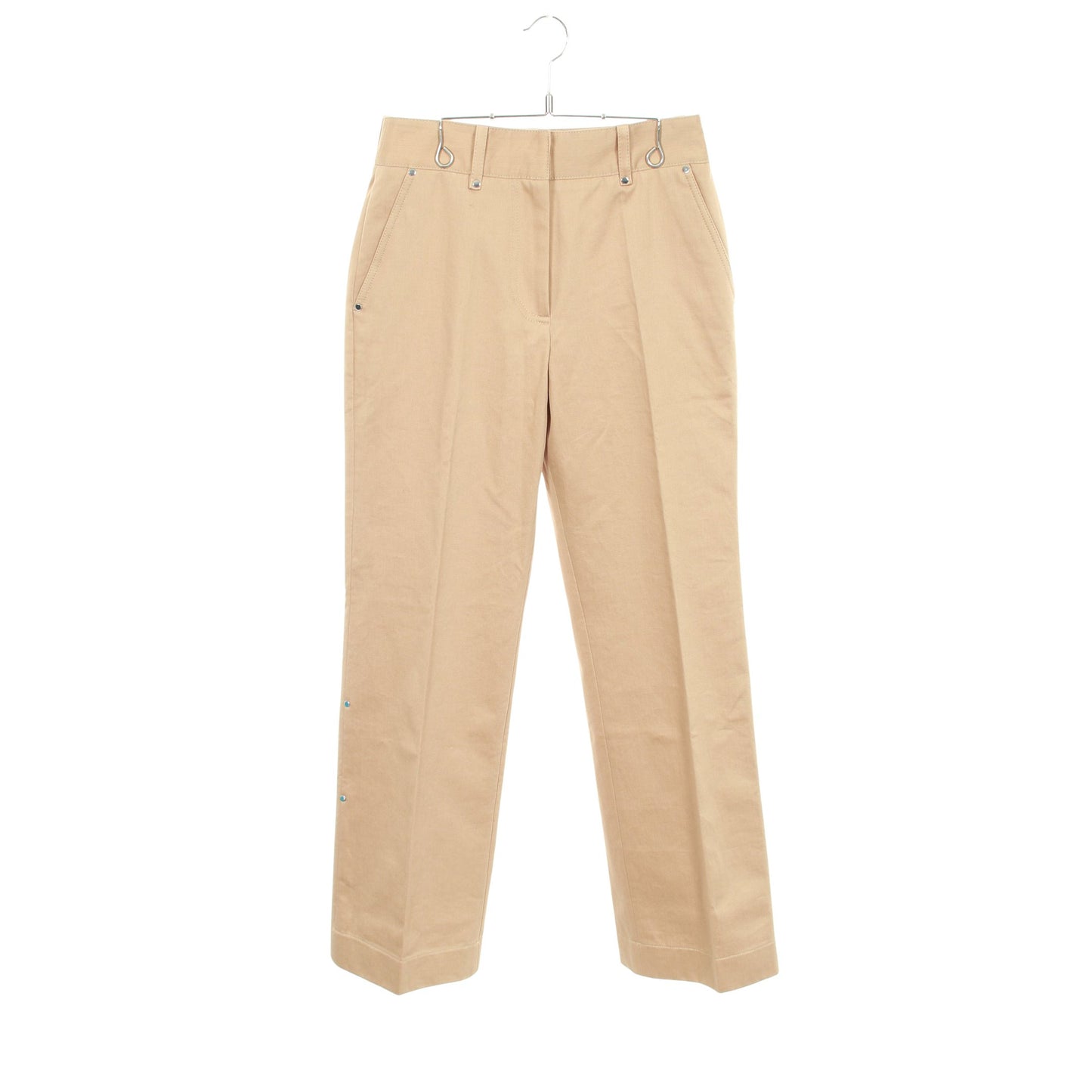 パンツ コットン ベージュ リベット ジェイダブリューアンダーソン ボトムス JW Anderson
