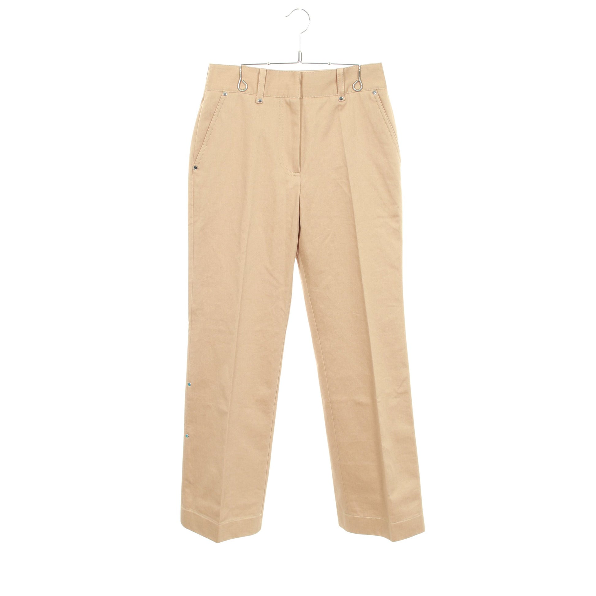 パンツ コットン ベージュ リベット ジェイダブリューアンダーソン ボトムス JW Anderson