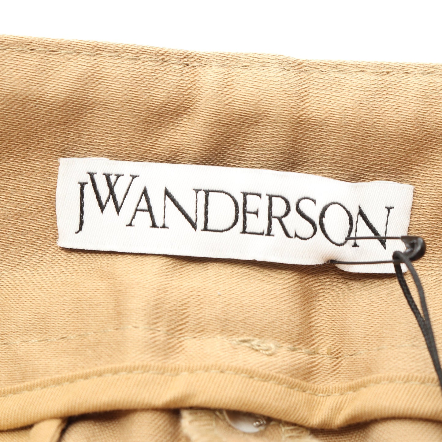 パンツ コットン ベージュ リベット ジェイダブリューアンダーソン ボトムス JW Anderson
