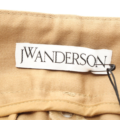 パンツ コットン ベージュ リベット ジェイダブリューアンダーソン ボトムス JW Anderson