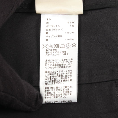 ショート パンツ コットン ブラック エルメス ボトムス HERMES