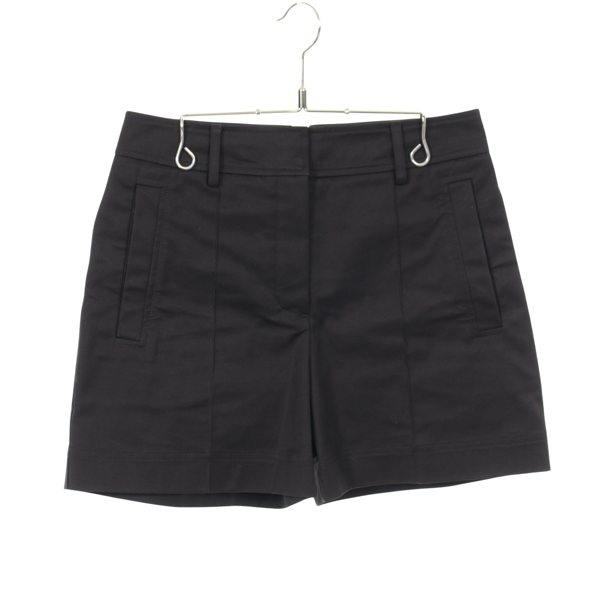 ショート パンツ コットン ブラック エルメス ボトムス HERMES