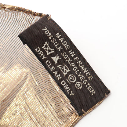 カレ70 Exlibris スカーフ シルク ブラウン エルメス 財布・小物 HERMES