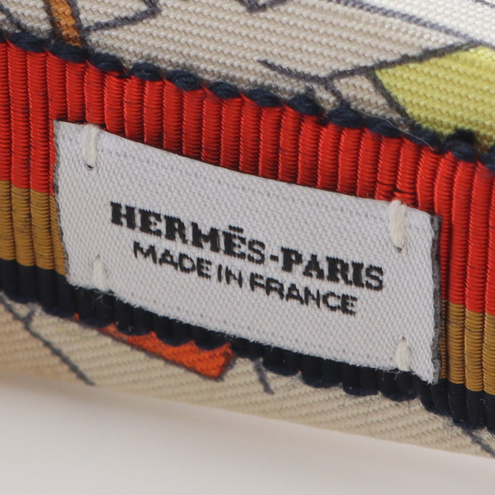 La Legende Du Cheval カチューシャ シルク オレンジ イエロー エルメス アクセサリー HERMES