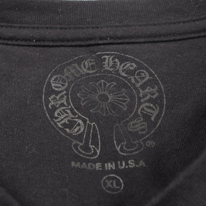 Las Vegas Horseshoe LS Tee 長袖Tシャツ コットン ブラック ホワイト クロムハーツ トップス Chrome Hearts
