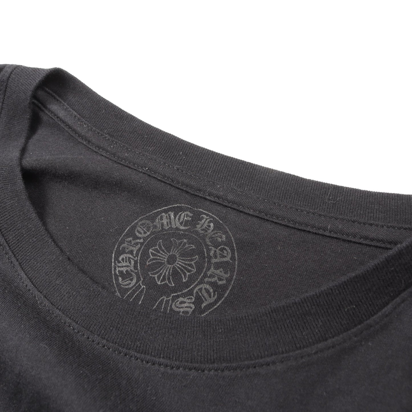 Las Vegas Horseshoe LS Tee 長袖Tシャツ コットン ブラック ホワイト クロムハーツ トップス Chrome Hearts
