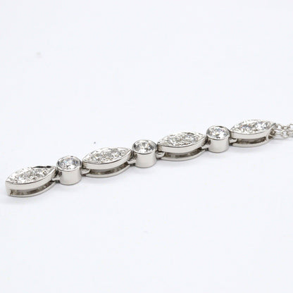 スウィングドロップ ダイヤ ネックレス ネックレス PT950 ダイヤモンド プラチナ クリア ティファニー アクセサリー TIFFANY & Co.