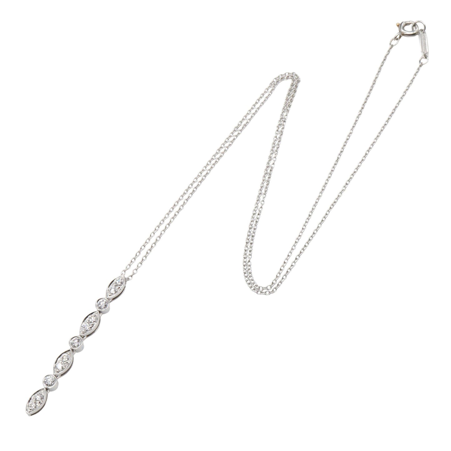 スウィングドロップ ダイヤ ネックレス ネックレス PT950 ダイヤモンド プラチナ クリア ティファニー アクセサリー TIFFANY & Co.