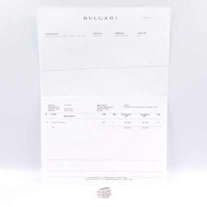 アレグラ ダイヤ リング 3ロウ リング 指輪 K18WG ダイヤモンド ホワイトゴールド クリア ブルガリ アクセサリー BVLGARI