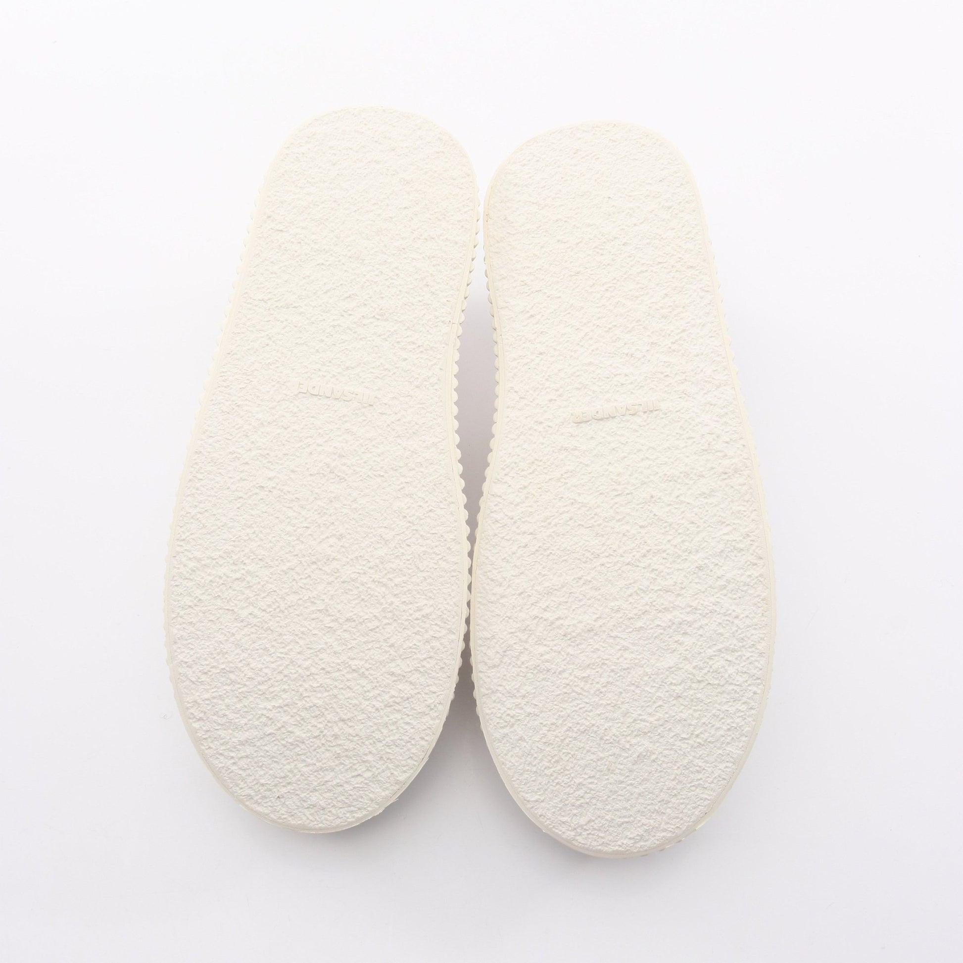 プラットフォーム スニーカー レザー ホワイト ジルサンダー シューズ JIL SANDER
