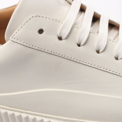 プラットフォーム スニーカー レザー ホワイト ジルサンダー シューズ JIL SANDER