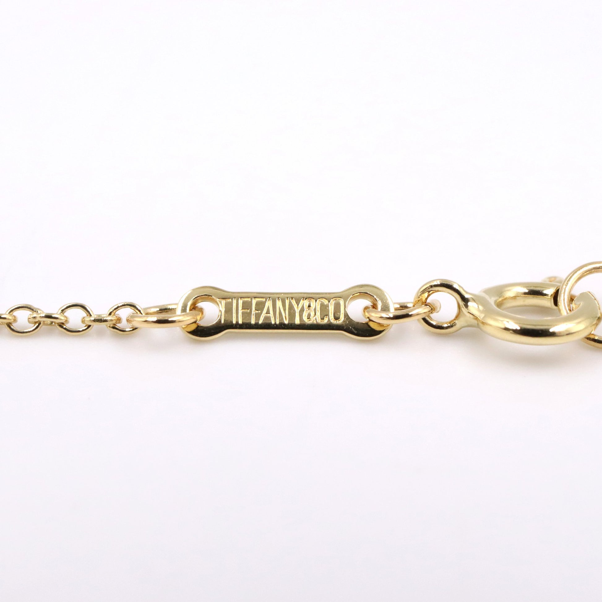 オープンハート ネックレス ミディアム ネックレス K18YG イエローゴールド ティファニー アクセサリー TIFFANY & Co.